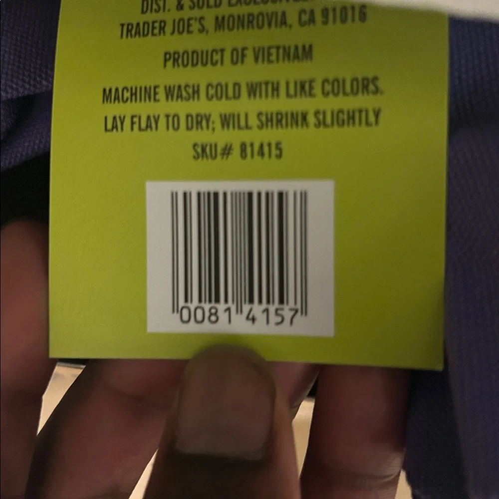 Trader Joe's Halloween Canvas Tote Bag Set